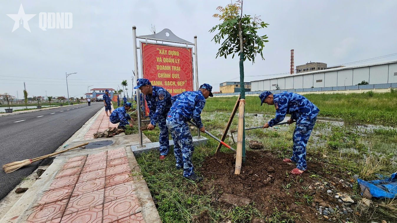 Hải đoàn 11 hưởng ứng Chiến dịch Thanh niên tình nguyện hè năm 2025

